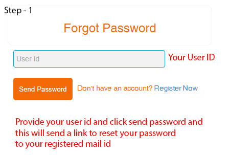 forgot password help